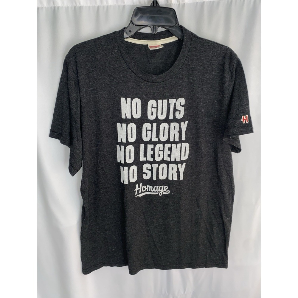 Homage No Guts Glory Legend Story T Shirt Large